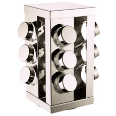 Imagem de PORTA CONDIMENTOS SIGNA GIRATÓRIO INOX  - Rsn Metais Ltda