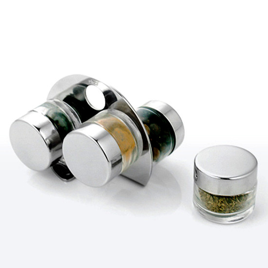 Imagem PORTA CONDIMENTOS SIGNA GIRATÓRIO INOX 