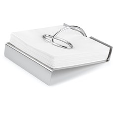 Imagem de PORTA GUARDANAPO NEO GLOSS EM AÇO INOX 7X18X18 CM - FORMA UTILIDADES - Metalurgica Forma Ltda