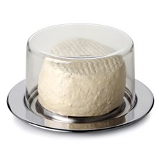 Imagem de PRATO PARA QUEIJO LIGHT VISION EM AÇO INOX 17CM - FORMA UTILIDADES - Metalurgica Forma Ltda