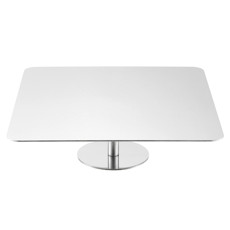 Imagem de PRATO QUADRADO PARA BOLO INOX  - Rsn Metais Ltda