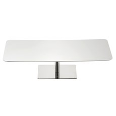 Imagem de PRATO RETANGULAR PARA BOLO INOX RIVA - Rsn Metais Ltda