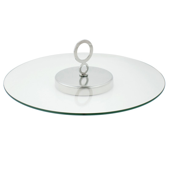 Imagem PRATO VENEZIA REDONDO INOX GIRATÓRIO