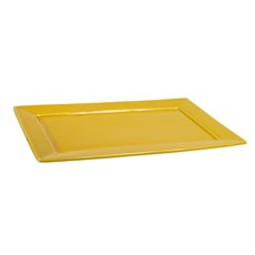 Imagem de PRATO SOBREMESA 24,5 X 16CM PLATEAU YELLOW OXFORD PORCELANAS - Oxford Porcelanas S-A