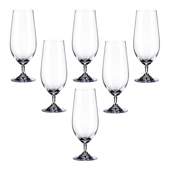 Imagem JOGO COM 6 TAÇAS PARA CERVEJA CRISTAL ECOLÓGICO 380ML GASTRO BOHEMIA