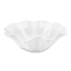 Imagem de SALADEIRA FLOWER 36CM 5,6L BRANCO HAUS CONCEPT - Brinox Metalurgica Sa