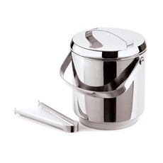 Imagem de BALDE TÉRMICO PARA GELO EM AÇO INOX COM TAMPA ALÇA E PINÇA ICE 2,3L - FORMA UTILIDADES  - Metalurgica Forma Ltda