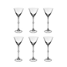 Imagem de JOGO COM 6 TAÇAS PARA LICOR CRISTAL 70ML VENEZIA CLASSIC 260 OXFORD CRYSTAL - Oxford Porcelanas S-A