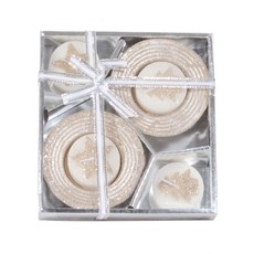 Imagem de CONJUNTO DE VELAS NATALINAS ÁRVORE E ESTRELA COM 4 PEÇAS 42845 GRILLO - Grillo Ltda