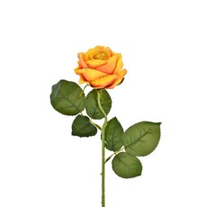 Imagem de ROSA EM VELUDO 51CM AMARELO 41434 GRILLO - Grillo Ltda