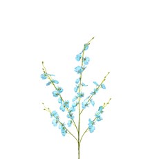 Imagem de HASTE DECORATIVA DE ORQUÍDEA CHUVA DE OURO AZUL EM PLÁSTICO MOLDÁVEL - GRILLO - Grillo Ltda