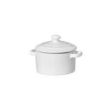 Imagem de MINI CAÇAROLA EM CERÂMICA 250ML 14CM BRANCA - Scalla Ceramica Artistica Ltda Epp