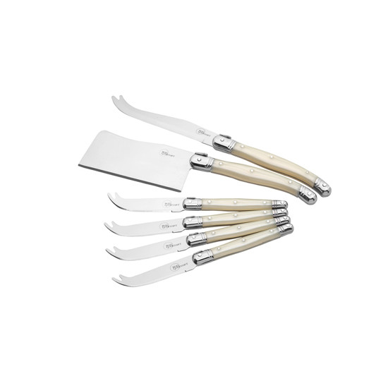 Imagem CONJUNTO DE FACAS DE AÇO INOX PARA QUEIJO COM 6 PEÇAS CHEESPECIAL