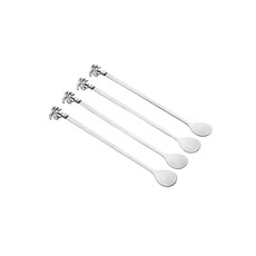 Imagem de CONJUNTO COM 4 MEXEDORES PARA DRINK DE ZAMAC PALMEIRA - Rojemac Impotacao E Exportacao Ltda