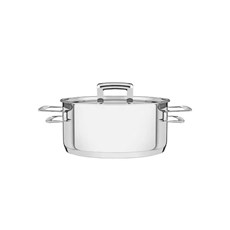 Imagem de CAÇAROLA AÇO INOX 2 ALCAS BRAVA TRAMONTINA - Tramontina Nordeste S A