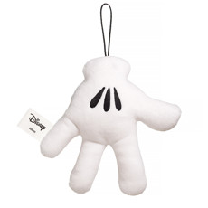 Imagem de ENFEITE NATALINO PARA PENDURAR MÃO DO MICKEY EM POLIÉSTER 10CM - CROMUS - Cromus Embalagens Ind. E Com. Ltda