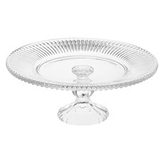 Imagem de PRATO PARA BOLO DE CRISTAL RENAISSANCE 31,5CM X 13CM - LYOR - Coliseu Presentes Ltda