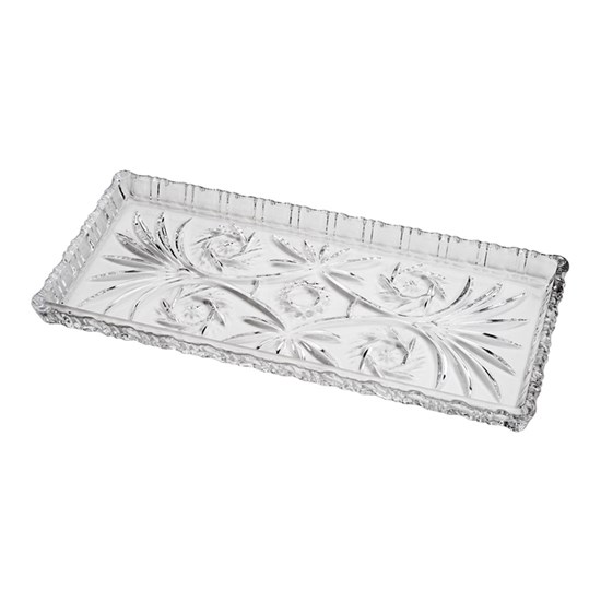 Imagem TRAVESSA DE CRISTAL DE CHUMBO DRAGON 34X15X2,5CM - LYOR