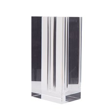 Imagem de ADORNO DECORATIVO DE VIDRO TRANSPARENTE 48742 GRILLO - Grillo Ltda
