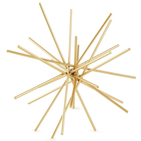 Imagem OURIÇO DOURADO EM METAL MART