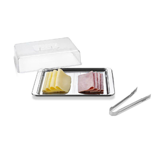 Imagem CONJUNTO PARA FRIOS 3 PEÇAS ATINA BRINOX