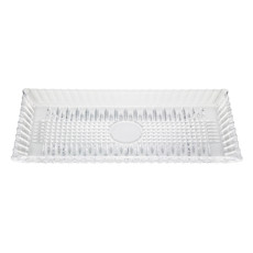 Imagem de TRAVESSA RETANGULAR QUEEN EM CRISTAL DE CHUMBO 34X17X3CM - WOLFF - Rojemac Impotacao E Exportacao Ltda