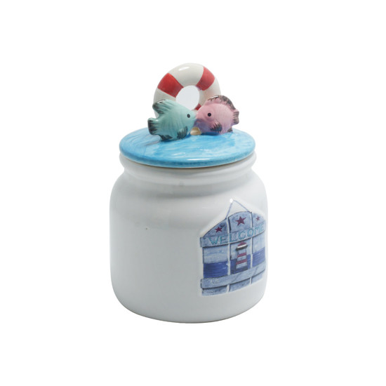 Imagem POTICHE DECOR CERÂMICA PEIXES 40111 GRILLO