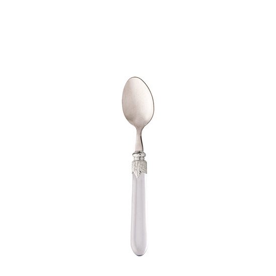 Imagem CONJUNTO 6 COLHERES PARA CHÁ DE AÇO INOX COM CABO DE PLÁSTICO LYOR