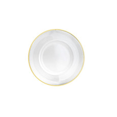 Imagem de CONJUNTO 4 SOUSPLATS CRISTAL DE CHUMBO THIN EDGE BORDA DOURADA 33CM - WOLFF - Rojemac Impotacao E Exportacao Ltda
