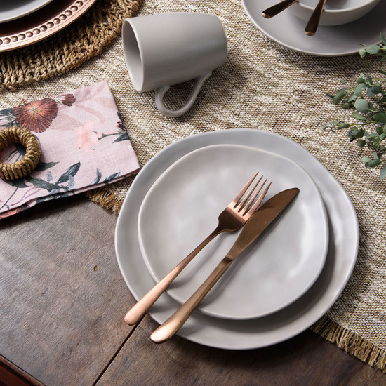 Imagem PRATO DE LANCHE ORGANIC GELO 20CM COPA & CIA