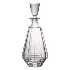 Imagem de GARRAFA VENUS 1L EM CRISTAL COM TAMPA 32X13X13CM - CRYSTAL BOHEMIA - Rojemac Impotacao E Exportacao Ltda