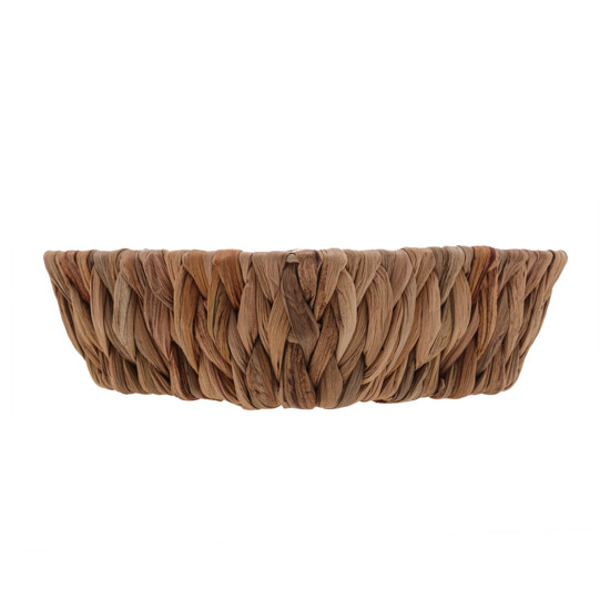 Imagem CESTA DE FIBRA NATURAL VIME 24X23X6,5CM