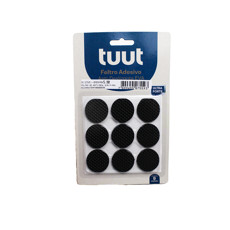 Imagem de FELTRO ADESIVO ANTI-DESLIZANTE EVA PARA MÓVEIS REDONDO M 9 UNIDADES - YANGZI  - Yangzi Brasil Corpoation Ltda