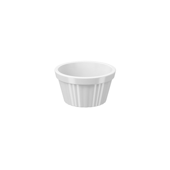 Imagem RAMEKIN UNO 90ML EM POLIPROPILENO BRANCO 4X7,5CM - COZA