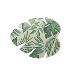 Imagem de LUGAR AMERICANO DE PLASTICO FOLHAS VERDE 46X37CM - Coliseu Presentes Ltda