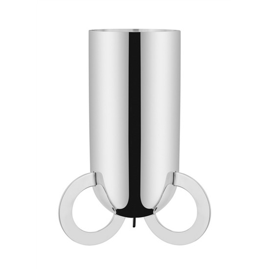 Imagem VASO OLYMPIA ALTO PRATA 25X12CM -ST JAMES 