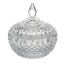 Imagem de POTICHE DECORATIVO CRISTAL DE CHUMBO LYS 14X15CM WOLFF - Rojemac Impotacao E Exportacao Ltda