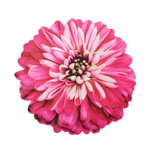 Imagem JOGO AMERICANO CORTE A LASER GERBERA ROSA 45X45CM