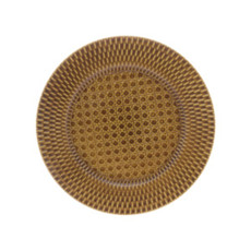 Imagem de SOUSPLAT PP TEXTURA RATTAN NATURAL 33CM ROJEMAC  - Rojemac Impotacao E Exportacao Ltda