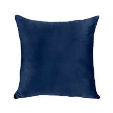 Imagem de ALMOFADA VELUDO SOFT LISO 52X52 AZUL - DECORTEXTIL - B H Turqueto Decoracoes Me