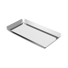 Imagem de BANDEJA RETANGULAR BERGEN EM AÇO INOX 35X18 CM - BRINOX - Brinox Metalurgica Sa