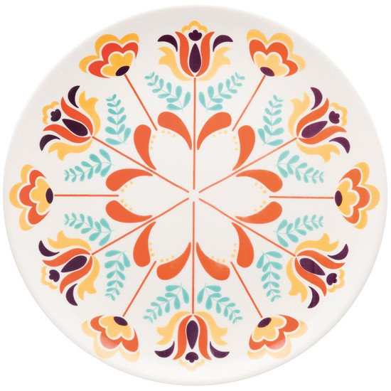 Imagem APARELHO DE JANTAR E CHÁ 20 PEÇAS UNNI FLOWERS - OXFORD 