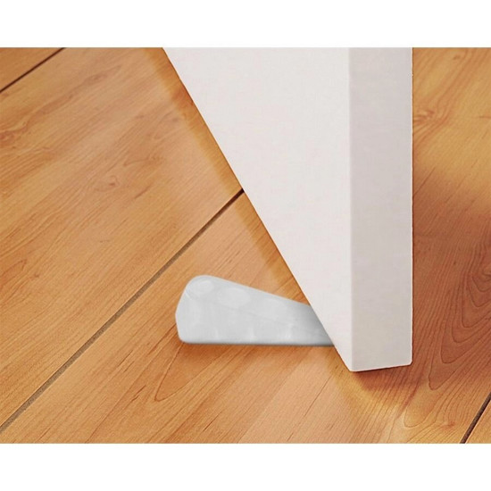 Imagem TRAVA PORTA EM PVC P 6 UNIDADES - YANGZI 