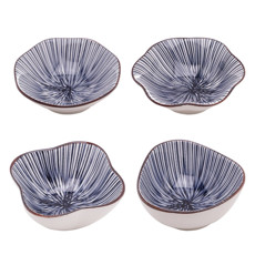 Imagem de CONJUNTO 4 BOWLS MIXED DE PORCELANA KOJI 10,5CM - WOLFF - Rojemac Impotacao E Exportacao Ltda