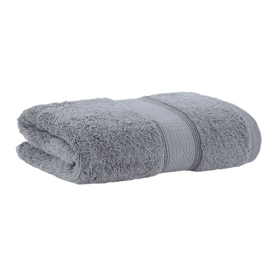 Imagem TOALHA ROSTO BUDDEMEYER LUXUS AMÉRICA ALGODÃO EGÍPCIO CINZA