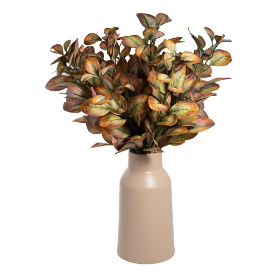 Imagem HASTE FOLHAS REAL TOQUE X3 CHÁ 24X84CM GRILLO 51892 