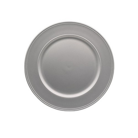 Imagem SOUSPLAT 33CM DIAM FOSCO PRATEADO - RAFIMEX 