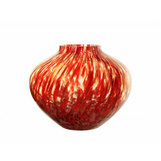 Imagem VASO DECORATIVO DE VIDRO FLOR CONFETTI 23X23X28CM - TER STEEGE 