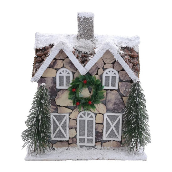 Imagem CASINHA DECORATIVA COLORIDO 27CM - CROMUS 