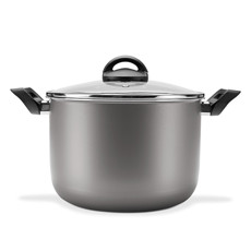 Imagem de CALDEIRÃO COM TAMPA - CHILLI Ø 22 X 15 CM 5,5L - PRATA BRINOX - Brinox Metalurgica Sa